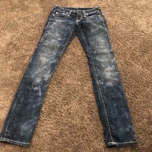 Womans true religion stone wash jeans‎ size 25
